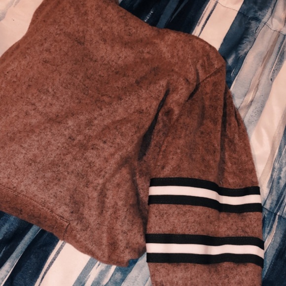 Light Cream Pink Pullover Hoodie - Picture 3 of 5